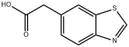 6-Benzothiazoleaceticacid(6CI,9CI) Struktur