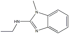 1H-Benzimidazol-2-amine,N-ethyl-1-methyl-(9CI) Struktur