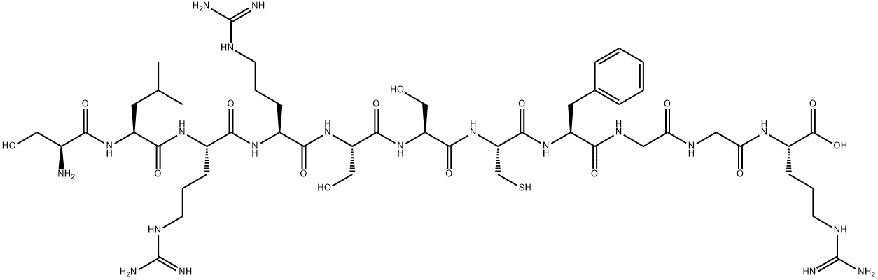 atrial natriuretic factor (1-11) Struktur