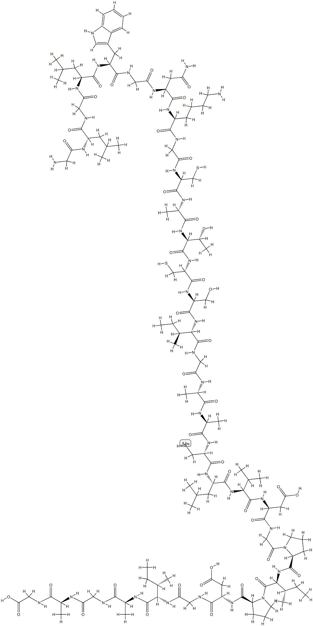 subtilosin A Struktur