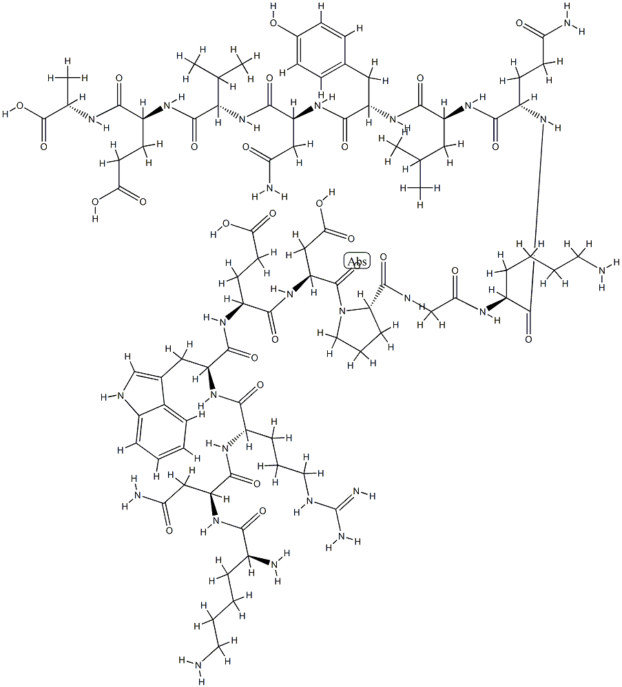 C3D PEPTIDE P16 Struktur