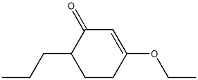 2-Cyclohexen-1-one,3-ethoxy-6-propyl-(9CI) Struktur