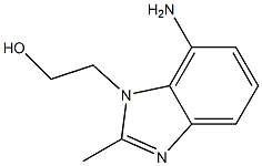 1-Benzimidazoleethanol,7-amino-2-methyl-(6CI) Struktur