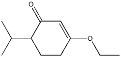 2-Cyclohexen-1-one,3-ethoxy-6-(1-methylethyl)-(9CI) Struktur