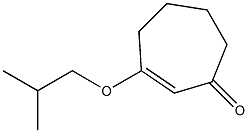 2-Cyclohepten-1-one,3-(2-methylpropoxy)-(9CI) Struktur