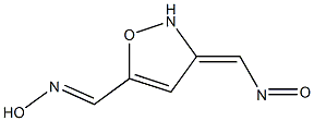 3,5-Isoxazoledicarboxaldehyde,dioxime(6CI) Struktur