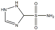 1H-1,2,4-Triazole-3-sulfonamide,2,3-dihydro-(9CI) Struktur