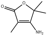 2(5H)-Furanone,4-amino-3,5,5-trimethyl-(9CI) Struktur