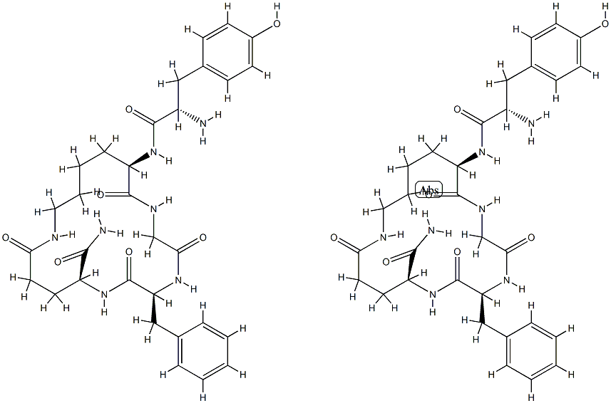 (H-Tyr-Lys-Gly-Phe-Glu-NH2)2 Struktur