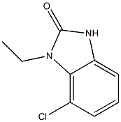 2-Benzimidazolinone,7-chloro-1-ethyl-(6CI) Struktur