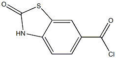 6-Benzothiazolecarbonylchloride,2,3-dihydro-2-oxo-(9CI) Struktur