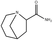 1-Azabicyclo[3.2.1]octane-7-carboxamide(6CI) Struktur