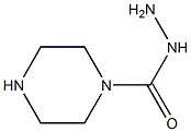 1-Piperazinecarboxylicacid,hydrazide(6CI) Struktur