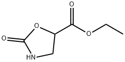 5-Oxazolidinecarboxylicacid,2-oxo-,ethylester(6CI) Struktur