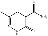 4-Pyridazinecarboxamide,2,3,4,5-tetrahydro-6-methyl-3-oxo-(6CI) Struktur