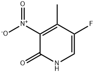 5-Fluoro-2-hydroxy-3-nitro-4-picoline Struktur