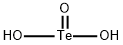 dihydrogen trioxotellurate Struktur