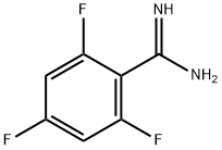 2,4,6-trifluorobenzamidine Struktur