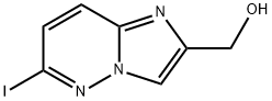 6-IODO-IMIDAZO[1,2-B]PYRIDAZINE-2-METHANOL Struktur