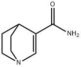 1-Azabicyclo[2.2.2]oct-2-ene-3-carboxamide(6CI,9CI) Struktur