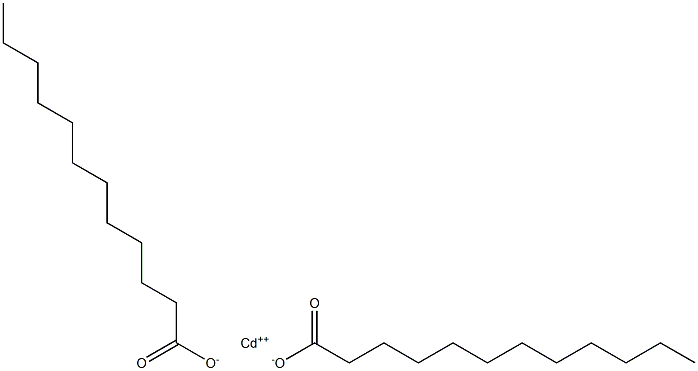 Dodecanoic acid, cadmium salt, basic Struktur