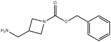 benzyl 3-(aminomethyl)azetidine-1-carboxylate Struktur