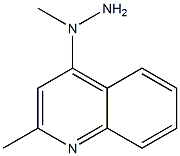 4-(hydrazinomethyl)-2-methylquinoline Struktur