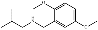 [(2,5-dimethoxyphenyl)methyl](2-methylpropyl)amine Struktur