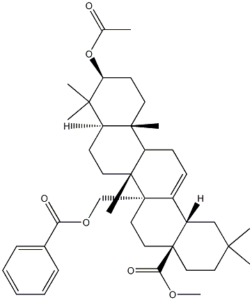 methyl helicterilate Struktur