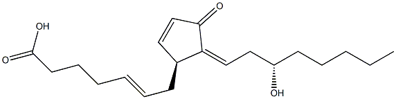 9-deoxy-delta-9,12-prostaglandin D2 Struktur