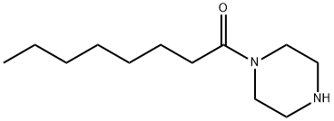 1-(piperazin-1-yl)octan-1-one Struktur