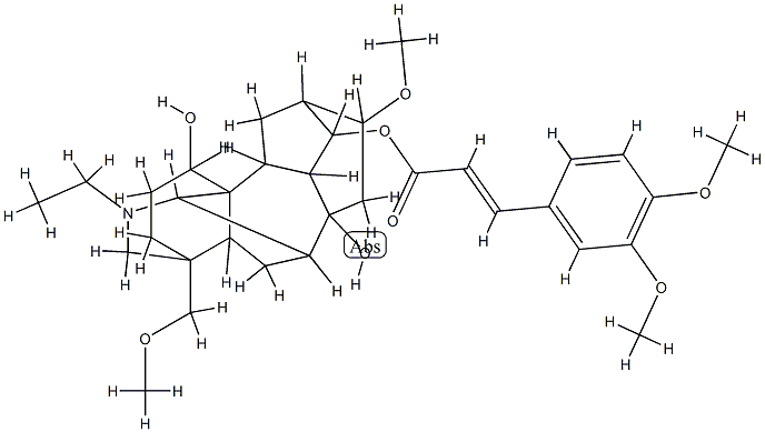 gymnaconitine Struktur