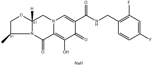 GSK1265744 (sodiuM salt) Struktur