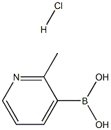 2-PICOLINE-3-BORONIC ACID HCL Struktur