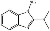 1H-Benzimidazole-1,2-diamine,N2,N2-dimethyl-(9CI) Struktur