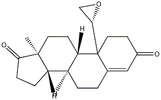 10-oxirane-4-estrene-3,17-dione Struktur