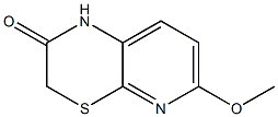 1H-Pyrido[2,3-b][1,4]thiazin-2(3H)-one,6-methoxy-(6CI) Struktur