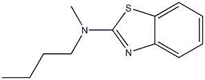 2-Benzothiazolamine,N-butyl-N-methyl-(9CI) Struktur