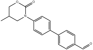 tert-butylen-(4'-formyl-biphenyl-4-yl)carbamate Struktur