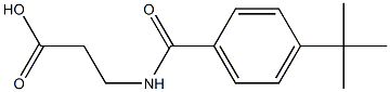 3-(4-TERT-BUTYL-BENZOYLAMINO)-PROPIONIC ACID(WXC09925) Struktur