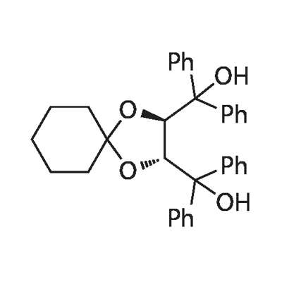 (2R,3R)-1,4-二氧螺[4.5]癸-2,3-二基雙(二苯基甲醇), 114026-76-5, 結(jié)構(gòu)式