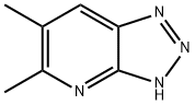 v-Triazolo[4,5-b]pyridine, 5,6-dimethyl- (6CI) Struktur