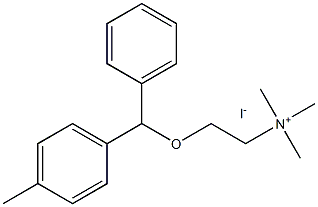 N-methyl-4-methyldiphenhydramine Struktur