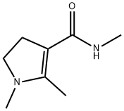 1H-Pyrrole-3-carboxamide,4,5-dihydro-N,1,2-trimethyl-(9CI) Struktur