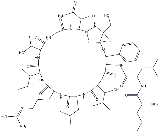 katanosin B Struktur