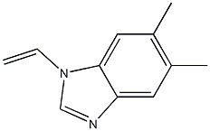 1H-Benzimidazole,1-ethenyl-5,6-dimethyl-(9CI) Struktur