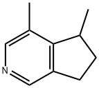 5H-Cyclopenta[c]pyridine,6,7-dihydro-4,5-dimethyl-(9CI) Struktur