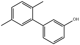 3-(2,5-Dimethylphenyl)phenol Struktur