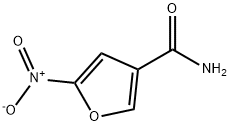 3-Furancarboxamide,5-nitro-(9CI) Struktur