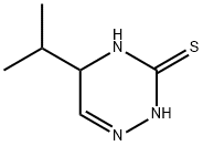 as-Triazine-3(2H)-thione,4,5-dihydro-5-isopropyl-(6CI) Struktur